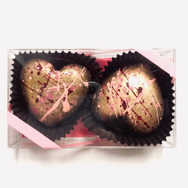 Valentine's Collection: Coconut Caramel Hearts