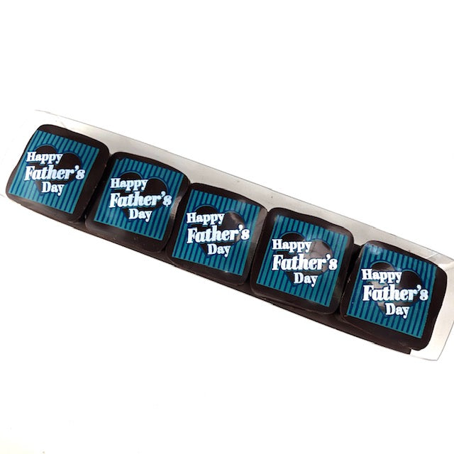 Sea Salt Caramels: Happy Father's Day 5 piece box