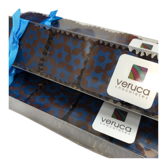 Star of David Sea Salt Caramels