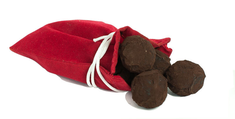 Holiday Collection: Bag of Coal Ultra Dark Chocolate Truffles