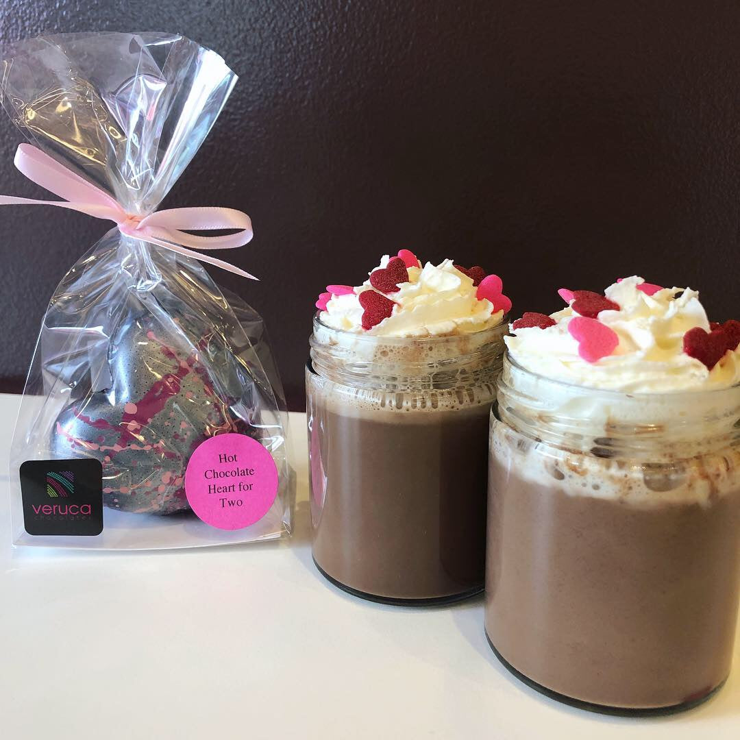 Valentine's Collection: Hot Chocolate Heart for Two