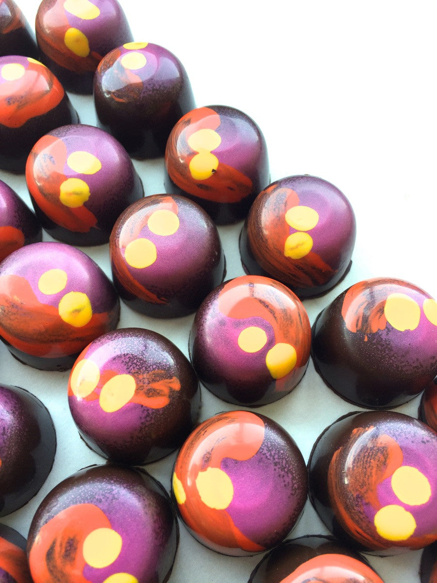 Blood Orange Bellini Bonbons