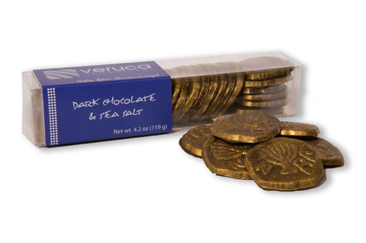 Gelt for Grown-Ups® Dark Chocolate with Sea Salt