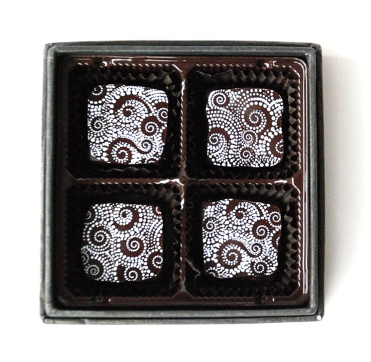 Sea Salt Caramels 4 piece box