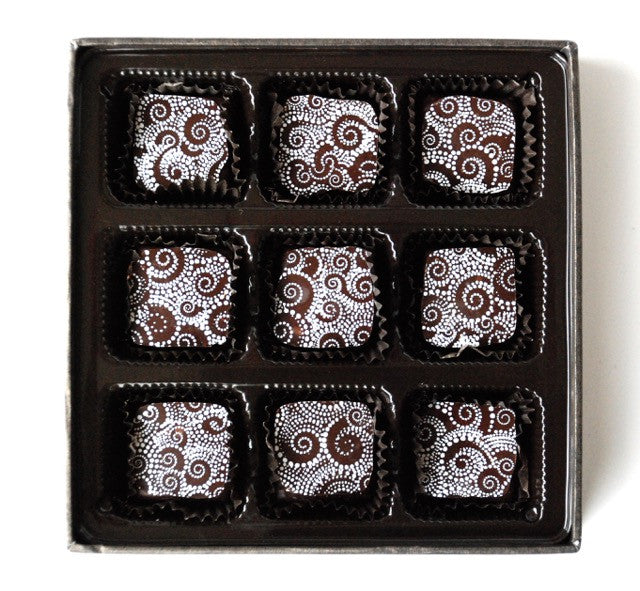 Sea Salt Caramels 9 piece box